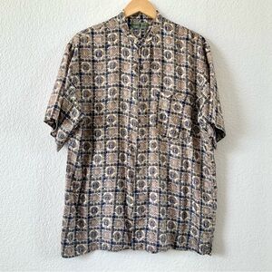 Robert Stock, Vintage Silk Shirt, SZ L